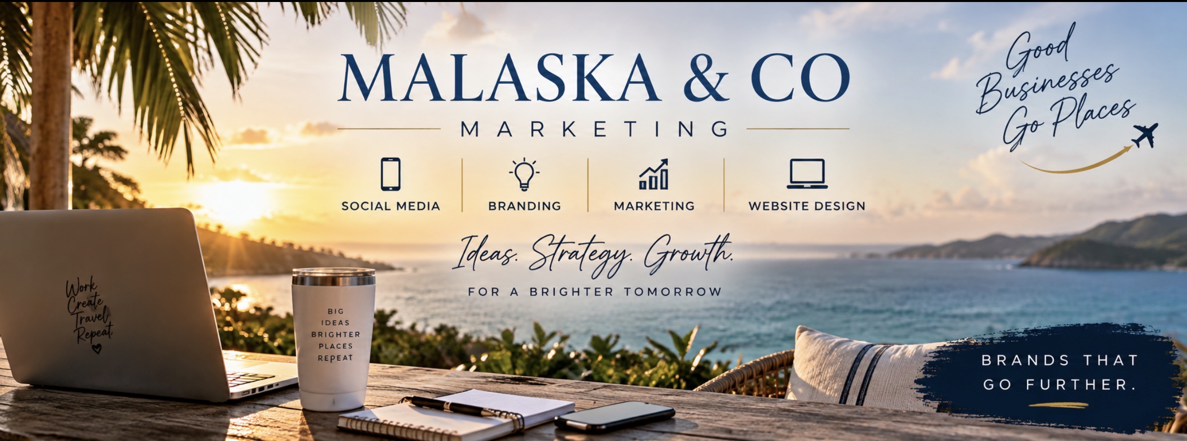 Malaska & Co. Marketing banner